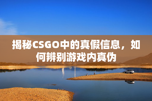 揭秘CSGO中的真假信息，如何辨别游戏内真伪