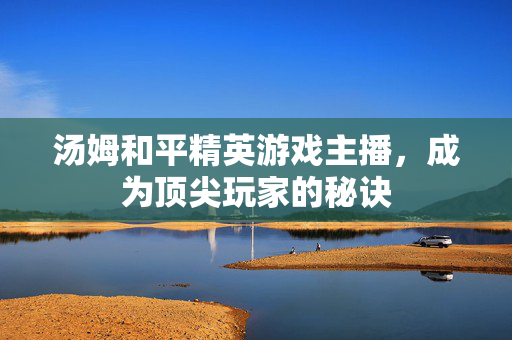 汤姆和平精英游戏主播，成为顶尖玩家的秘诀